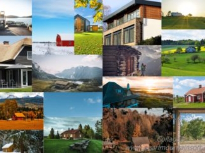 Collage Ferienhäuser Deutschland: Vielfalt für Ihre Ferienhaus-Vermietung und -Verwaltung.