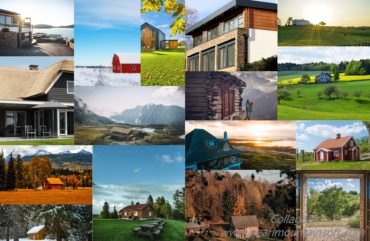 Collage Ferienhäuser Deutschland: Vielfalt für Ihre Ferienhaus-Vermietung und -Verwaltung.