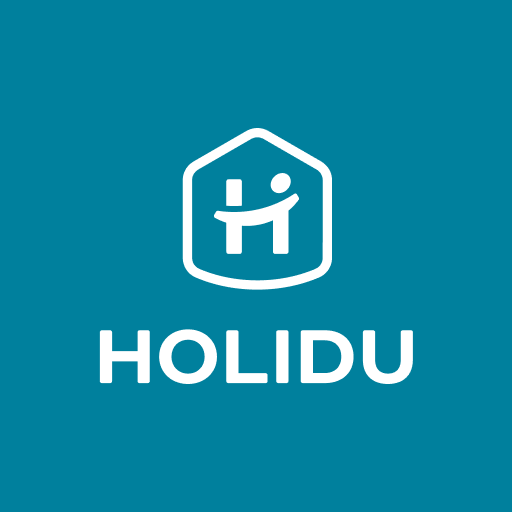 Holidu Logo: Ferienhaus-Verwaltung leicht gemacht. Vermietungsservice für Ihr Ferienobjekt.