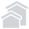 Ferienhaus Verwaltung: Haus Symbole für Ferienwohnungen und -häuser.